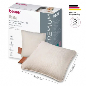 Beurer HK 77 Heaty akkumul&aacute;toros meleg&iacute;tőp&aacute;rna Cashmere-creme - b&eacute;zs (200.79)