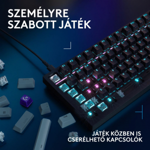 Logitech G316 X 98 mechanikus Gaming US billentyűzet fekete (920-014195)