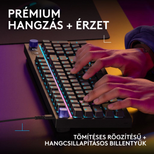 Logitech G316 X 98 mechanikus Gaming US billentyűzet fekete (920-014195)
