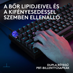Logitech G316 X 98 mechanikus Gaming US billentyűzet fekete (920-014195)