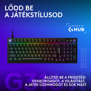 Logitech G316 X 98 mechanikus Gaming US billentyűzet fekete (920-014195)