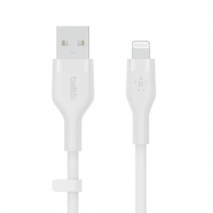 Belkin BOOST CHARGE Flex USB-A - Lightning k&aacute;bel 3m feh&eacute;r (CAA008bt3MWH)