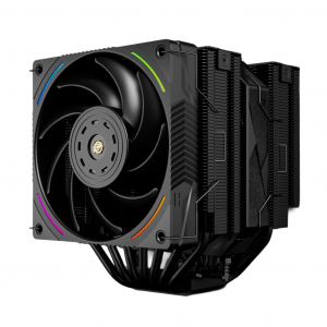 Thermalright Royal Pretor 130 Ultra BLACK univerz&aacute;lis processzor hűtő fekete