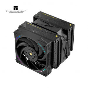 Thermalright Royal Pretor 130 Ultra BLACK univerz&aacute;lis processzor hűtő fekete