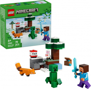 Lego Minecraft Steve tajgai kalandjai (21583)