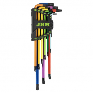 JBM 9 darabos extra hossz&uacute; Torx kulcsk&eacute;szlet (0254532)