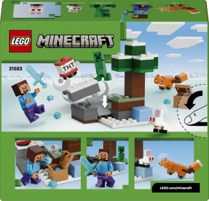 Lego Minecraft Steve tajgai kalandjai (21583)