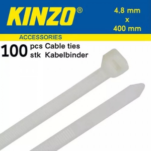 K&Aacute;BELK&Ouml;T&Ouml;ZŐ 400X4,8 FEH&Eacute;R KINZO (33721170)