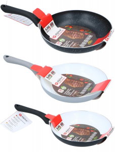 Alpina , Indukci&oacute;s Serpenyő, 24 cm, 3 f&eacute;le sz&iacute;n 1db (33183107)