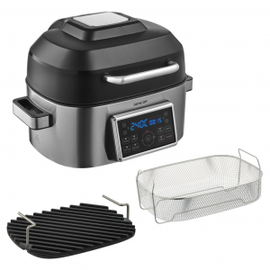 Sencor SBG 8900SS multifunkci&oacute;s forr&oacute;levegős s&uuml;tő/grill