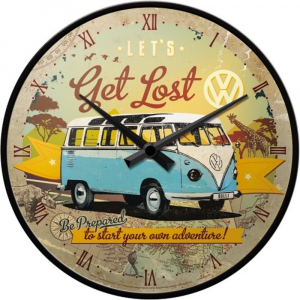 Retro Fali &Oacute;ra VW  T1-es Busz 30cm (3051058)