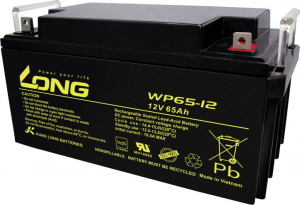 Long &Oacute;lomakku 12 V 65 Ah &Oacute;lom-vlies (AGM) (Sz x Ma x M&eacute;) 350 x 174 x 166 mm M6 csavaros csatlakoz&oacute; VDS tanus&iacute;tv&aacute;ny, Kis &ouml;nkis&uuml;l&eacute;s, Karbantart&aacute;smentes