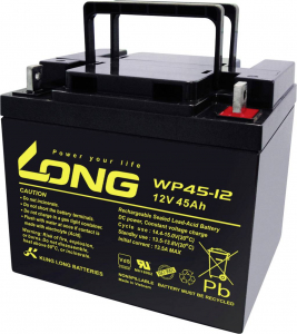 Long &Oacute;lomakku 12 V 45 Ah &Oacute;lom-vlies (AGM) (Sz x Ma x M&eacute;) 199 x 171 x 166 mm M6 csavaros csatlakoz&oacute; VDS tanus&iacute;tv&aacute;ny, Kis &ouml;nkis&uuml;l&eacute;s, Karbantart&aacute;smentes