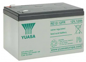 Yuasa &Oacute;lomakku 12 V 12 Ah &Oacute;lom-vlies (AGM) (Sz x Ma x M&eacute;) 151 x 98 x 98 mm Kis &ouml;nkis&uuml;l&eacute;s (RE12-12FR)