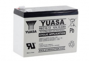 Yuasa &Oacute;lomakku 12 V 10 Ah &Oacute;lom-vlies (AGM) (Sz x Ma x M&eacute;) 151 x 112 x 65 mm Kis &ouml;nkis&uuml;l&eacute;s (REC10-12)