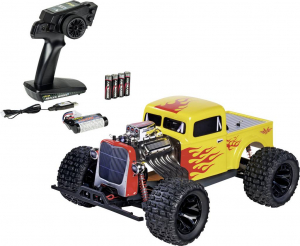 Carson Modellsport Rodstar RTR T&ouml;bbsz&iacute;nű 1:10 RC modellaut&oacute; Elektro Monstertruck RtR 2,4 GHz F&eacute;nyeffekttel (500404313)
