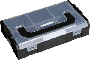 Sortimo L-BOXX Mini  Szersz&aacute;mos l&aacute;da tartalom n&eacute;lk&uuml;l ABS Fekete (Sz x Ma) 258.5 mm x 64 mm (6100000324)