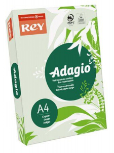 Rey "Adagio" Másolópapír színes A4 80g pasztell zöld (ADAGI080X648)