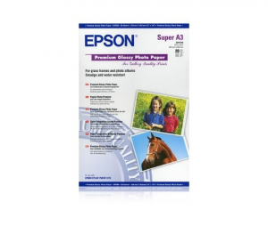 Epson Fotópapír Prémium félfényes A3+ 20 lap (C13S041316)