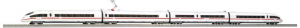 Piko H0 PSCwlan S-Set ICE3 a DB AG-b&oacute;l kezdők&eacute;szlet (59105)
