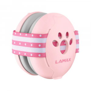 LAMAX BabyMuffs1 Pink baba zajszűrő f&uuml;lv&eacute;dő r&oacute;zsasz&iacute;n (8596687001703)