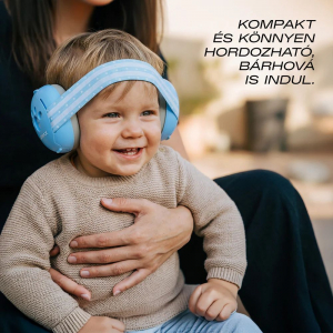 LAMAX BabyMuffs1 Blue baba zajszűrő f&uuml;lv&eacute;dő k&eacute;k (8596687001604)