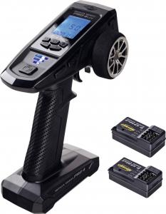Carson Modellsport FS 4K Reflex Wheel Pro 4 K&eacute;zi t&aacute;vir&aacute;ny&iacute;t&oacute; 2,4 GHz Csatorn&aacute;k: 4 (500500113)