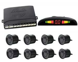 M-Tech , CP5B8, Tolat&oacute;radar, 8 szenzor + Led kijelző, Bonthat&oacute; k&ouml;t&eacute;ssel (72CP5B8)