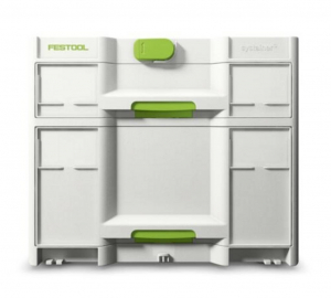 Festool Systainer SYS3-SORT/2 M 337  Sz&aacute;ll&iacute;t&oacute; doboz (H x Sz x Ma) 396 x 296 x 337 mm (577770)
