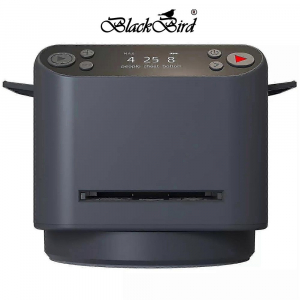 BlackBird Max6 elektromos k&aacute;rtyakeverő &eacute;s oszt&oacute;g&eacute;p fekete (BH1765)