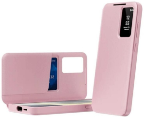 Gigapack Smart View Cover Samsung Galaxy A37 5G (SM-A376) oldalra ny&iacute;l&oacute; akt&iacute;v fliptok r&oacute;zsasz&iacute;n (GP-182919)
