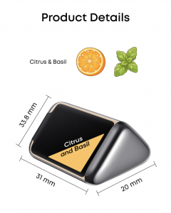 Anker eufy Illat ut&aacute;nt&ouml;ltő, Robot Vacuum Omni S2 porsz&iacute;v&oacute;hoz - citrus &eacute;s bazsalikom (T291Q113)