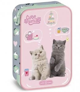 Ars Una Cute Animals Tea Party t&ouml;bbszintes tolltart&oacute; (288818)