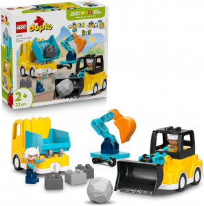Lego DUPLO 3az1-ben &eacute;p&iacute;t&eacute;si munkag&eacute;pek (10475)