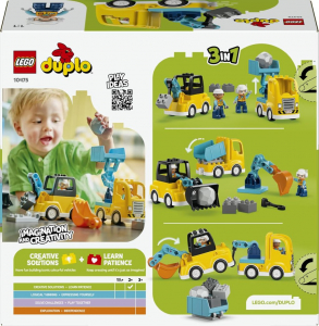 Lego DUPLO 3az1-ben &eacute;p&iacute;t&eacute;si munkag&eacute;pek (10475)
