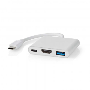 Nedis CCGB64770WT01 USB-C multiport adapter