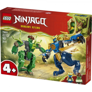 Lego NINJAGO Jay csat&aacute;ja s&aacute;rk&aacute;nyp&aacute;nc&eacute;lban Robotos j&aacute;t&eacute;k (71853)