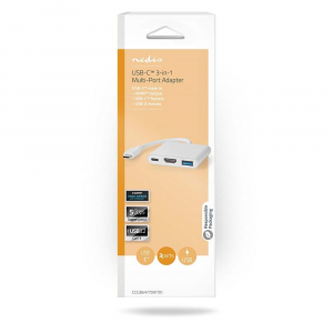 Nedis CCGB64770WT01 USB-C multiport adapter