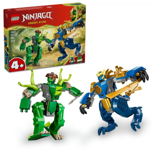 Lego NINJAGO Jay csat&aacute;ja s&aacute;rk&aacute;nyp&aacute;nc&eacute;lban Robotos j&aacute;t&eacute;k (71853)