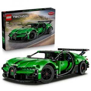 Lego Technic Z&ouml;ld Bugatti Chiron Pur Sport hiperaut&oacute; (42241)