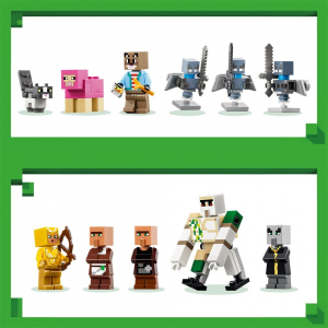 Lego Minecraft Id&eacute;zőt&aacute;mad&aacute;s a faluban (21596)