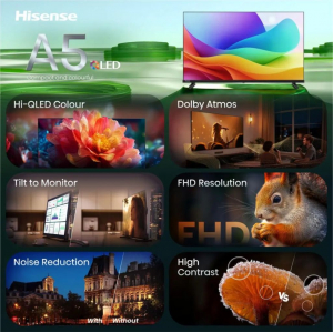 Hisense 40A5S 40" Hi-QLED FHD Smart TV