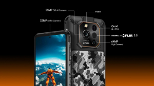Ulefone RugOne Xever 7 Pro 12/512GB mobiltelefon fekete (GR1000-BF-XE7PRO)