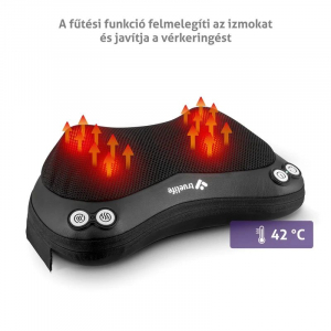 TrueLife RelaxBack B3 Charge massz&aacute;zsp&aacute;rna &uacute;jrat&ouml;lthető akkumul&aacute;torral &eacute;s fűt&eacute;ssel