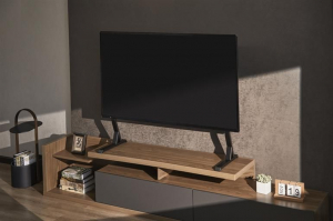 Gembird TV &aacute;llv&aacute;ny 45" - 90" fekete (TVS-D90F-01)