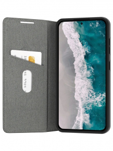dbramante1928 Oslo Samsung Galaxy A55 5G fliptok fekete (OS55GTBL6147)