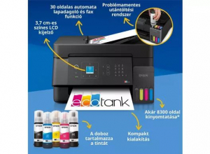 Epson EcoTank L5390 t&ouml;bbfunkci&oacute;s nyomtat&oacute; fekete (C11CL59403)