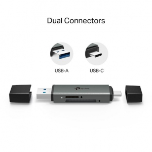 TP-Link UA430D USB-C / A SD &eacute;s microSD k&aacute;rtyaolvas&oacute;
