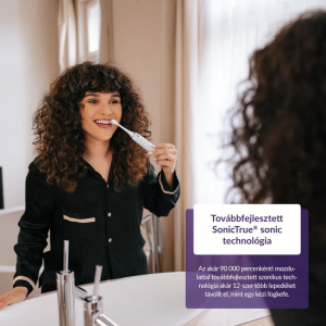 TrueLife SonicBrush Clean70 UV elektromos fogkefe lila (8596687100802)