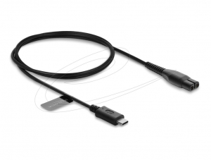 Delock USB Type-C t&ouml;ltők&aacute;bel Philips OneBlade 360 Face + Body borotv&aacute;khoz 1m (91792)